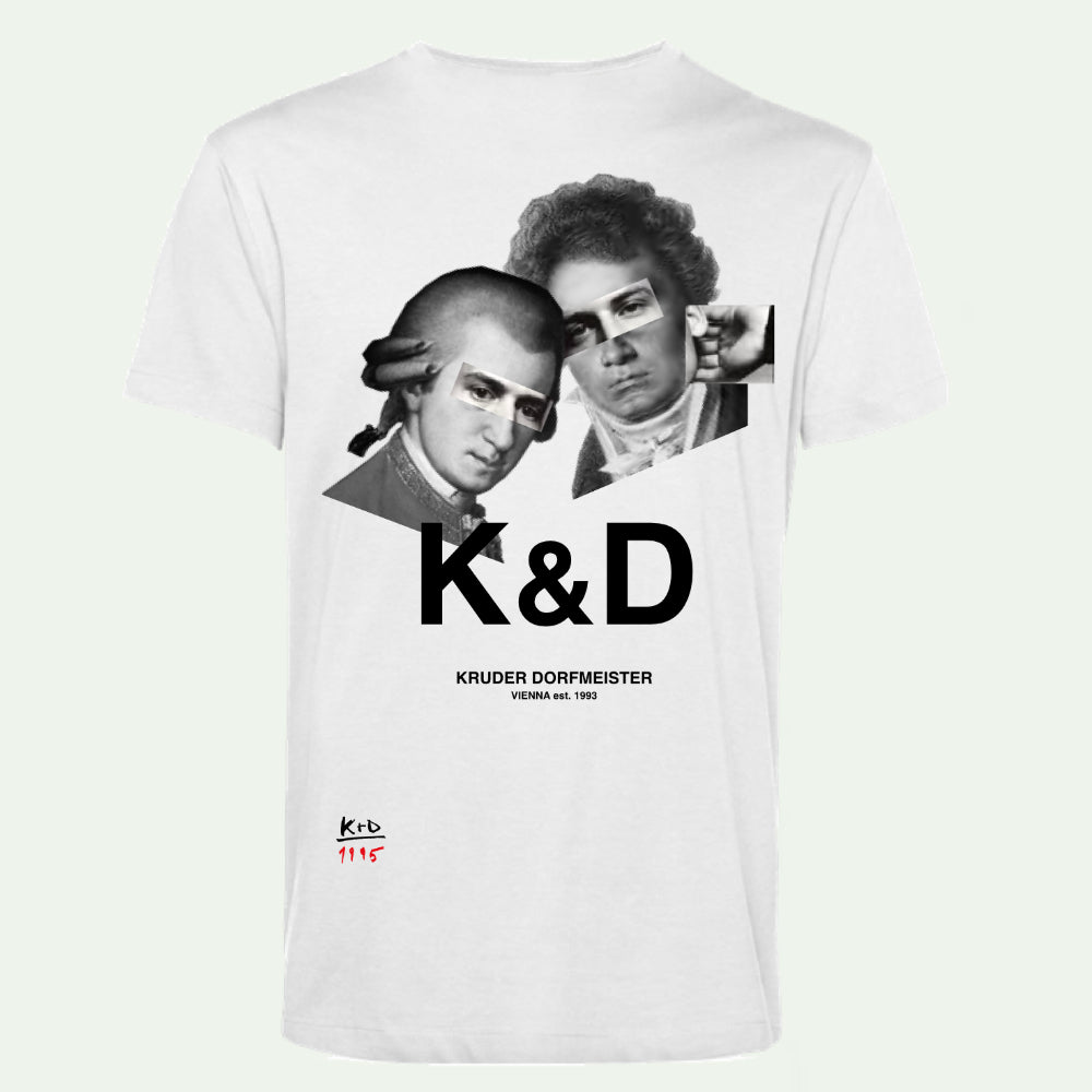 K&D T-SHIRT M&B WHITE